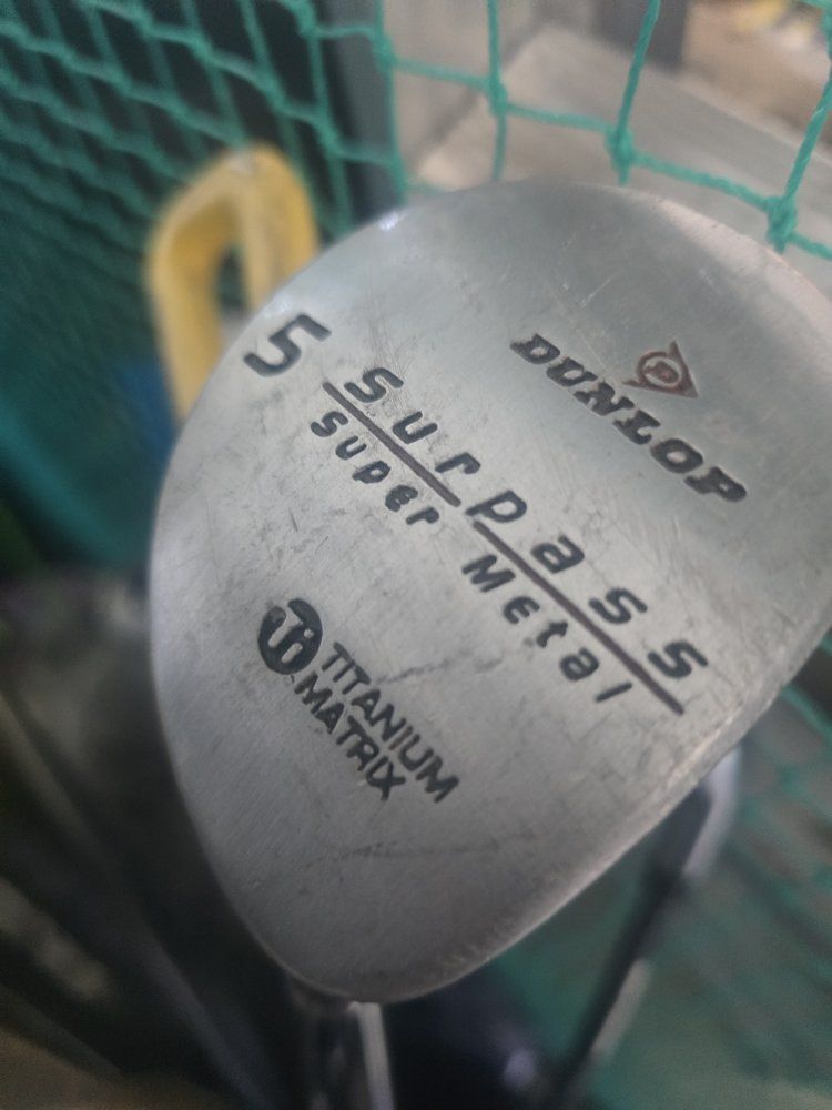 Dunlop Surpass Super Metal 5 Wood Titanium Matrix Golf Club