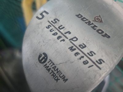 Dunlop Surpass Super Metal 5 Wood Titanium Matrix Golf Club