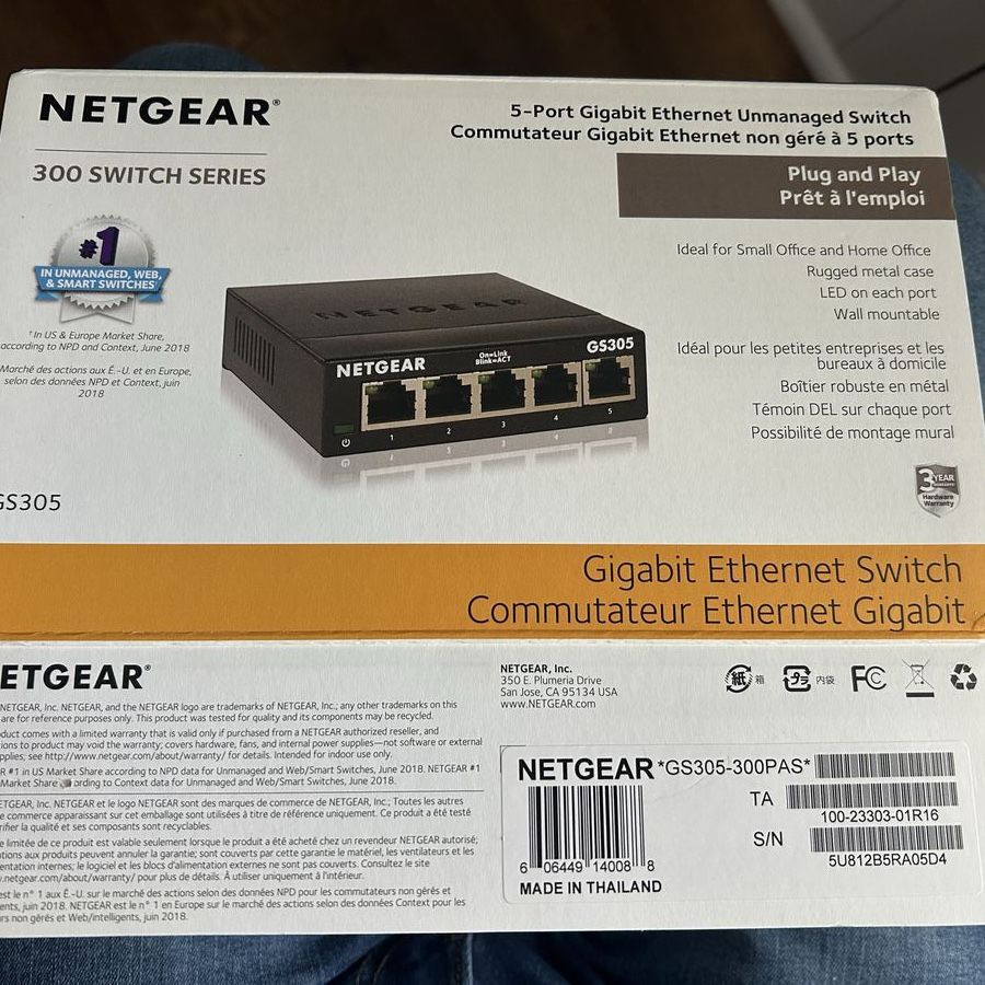 Nether GS305 5 port switch