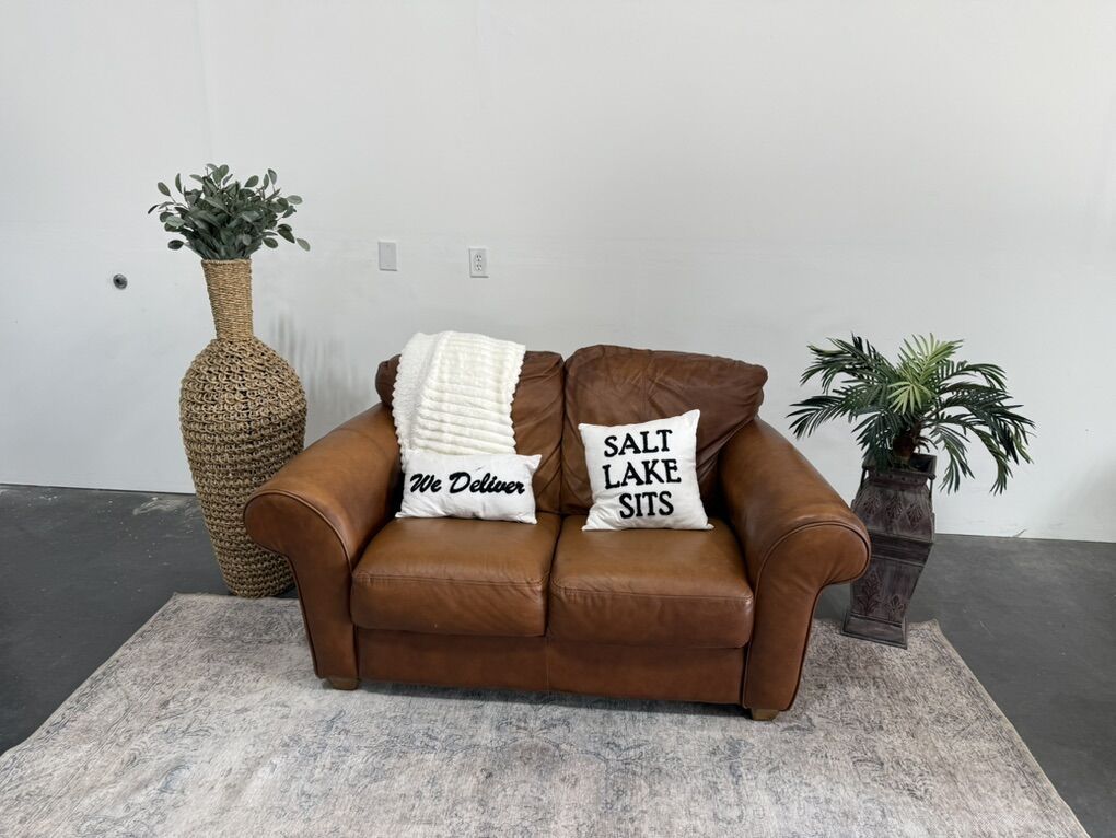 Leather Loveseat Sofa Couch Delivery