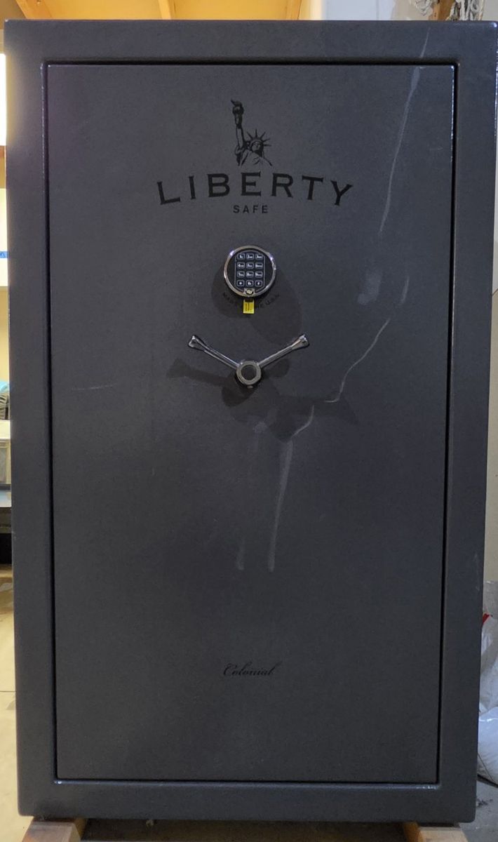 Liberty Colonial Safe - Electronic Lock Gun Safe, Dark Gray, Excellent Condition