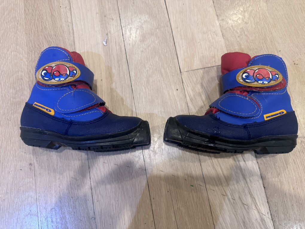Toddler Kids Cross Country Ski Boots Size 9.5