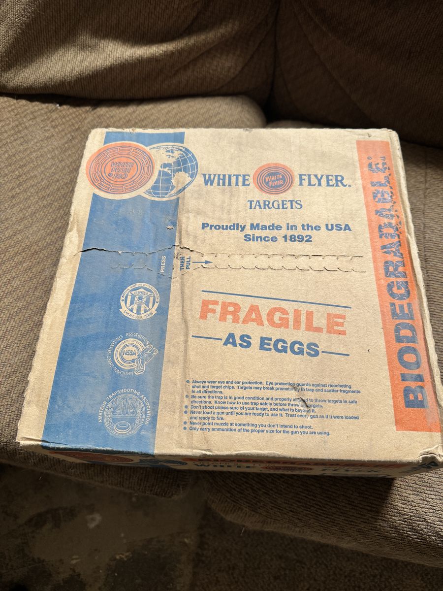 White flyer clays 
