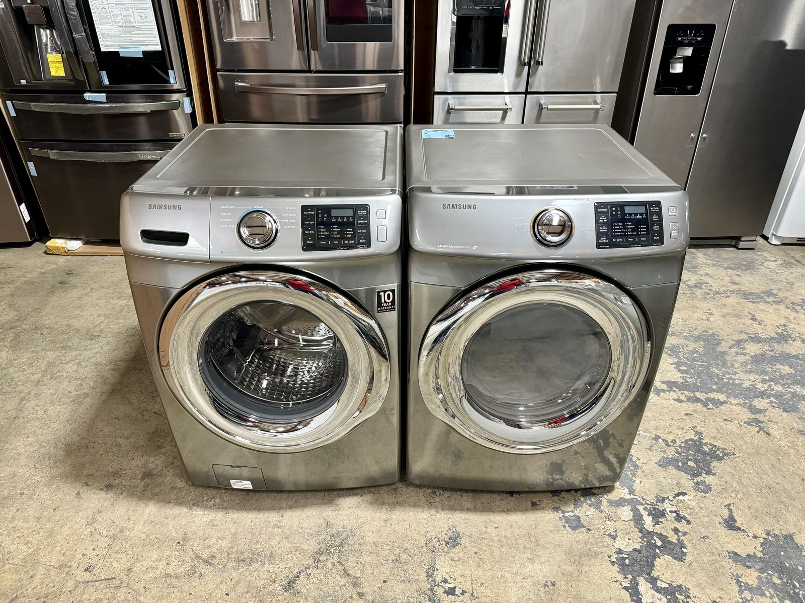 SAMSUNG WASHER AND DRYER SET