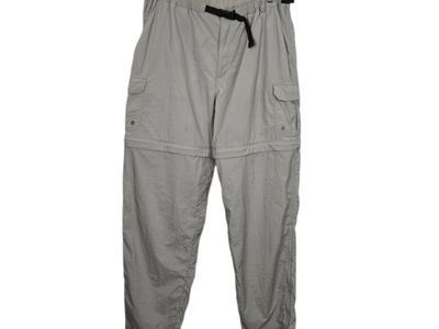 REI Men's Khaki Convertible Shorts Pants Hiking Tan Men's Large 32L