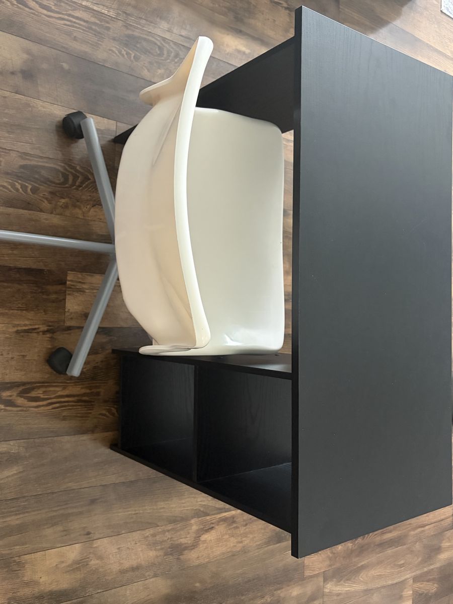 Desk with chair