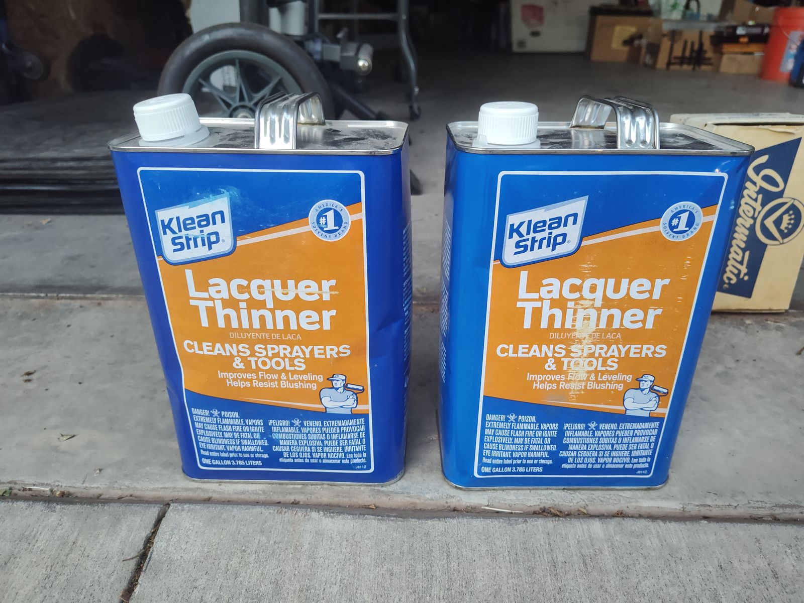 Lacquer Thinner - 2 gallons