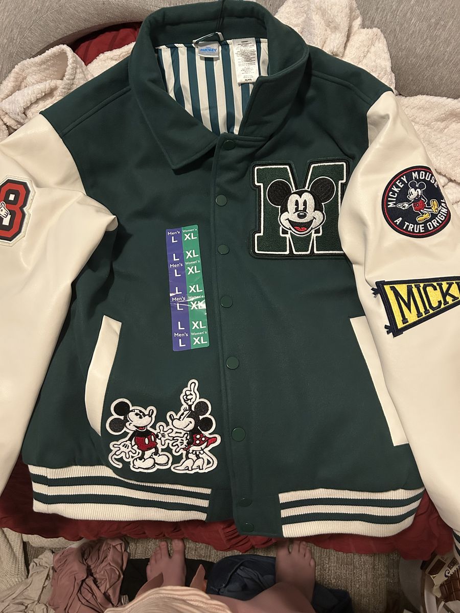 Vintage Themed Disney Varsity Jacket