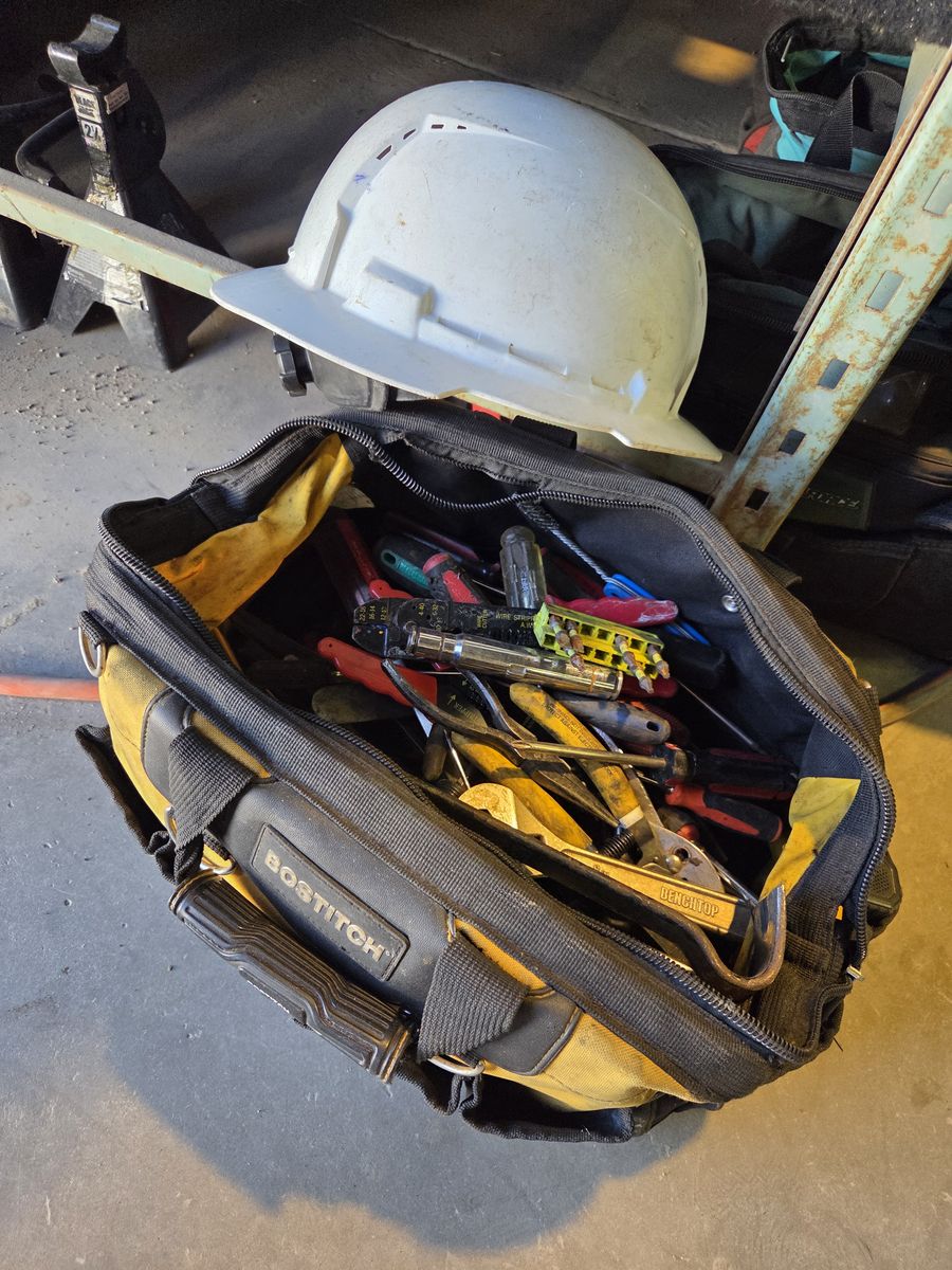 Tool bags & tool boxes full of tools 40 each