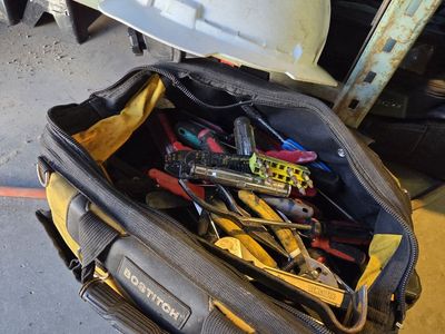 Tool bags & tool boxes full of tools 40 each