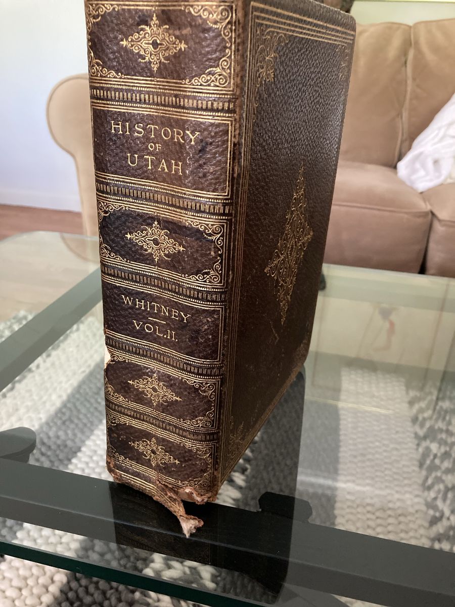 Rare early History of Utah