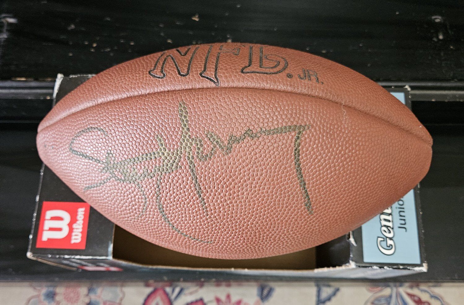 Steve Young Signed Football