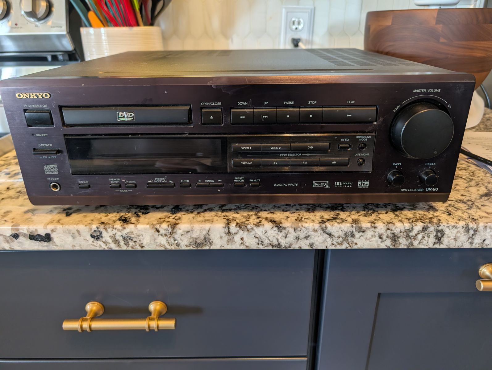 Onkyo DVD receiver/amplifier