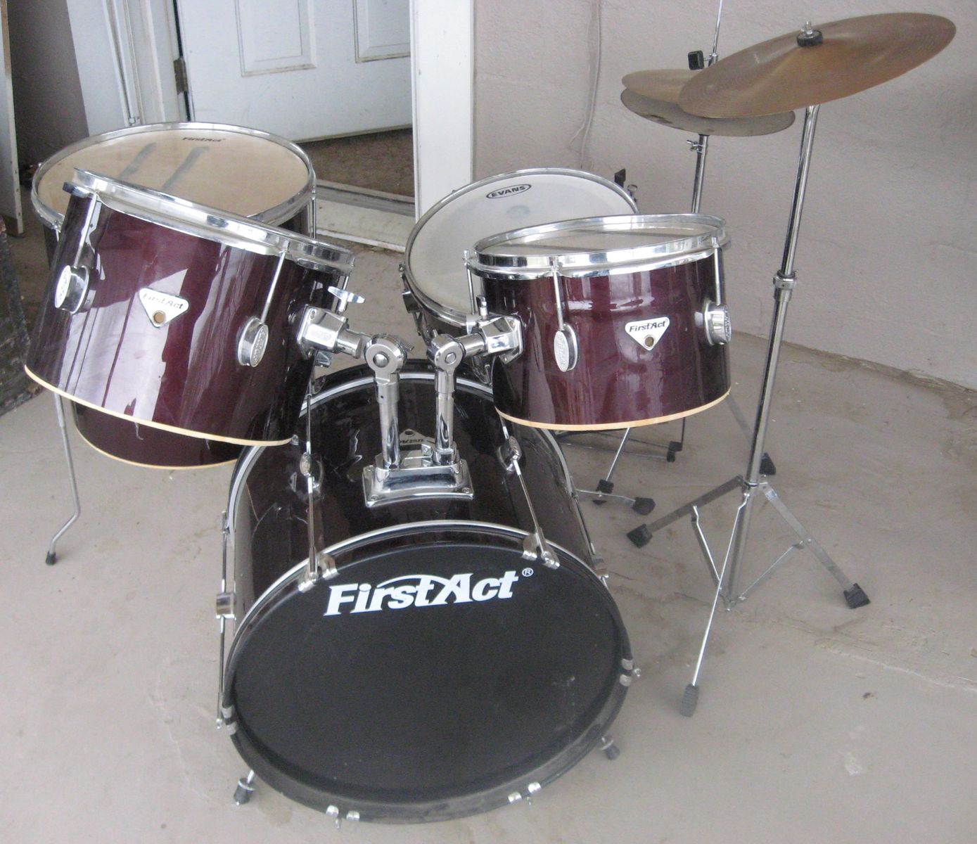 First Act Drum Set