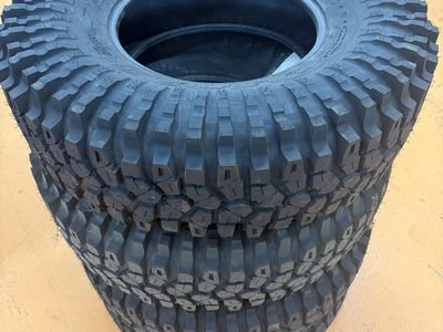 Roxxzillas full set of four 37x10x17 tires.