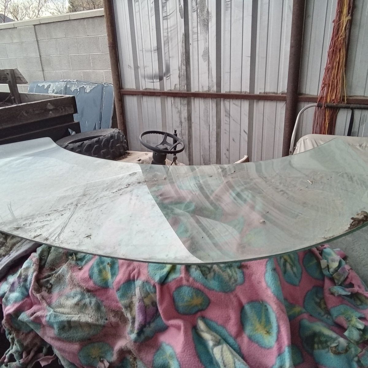 Dodge pickup windshield