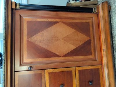 Marble Top w/Real Wood Cabinet