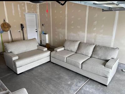Sofa and Love Seat