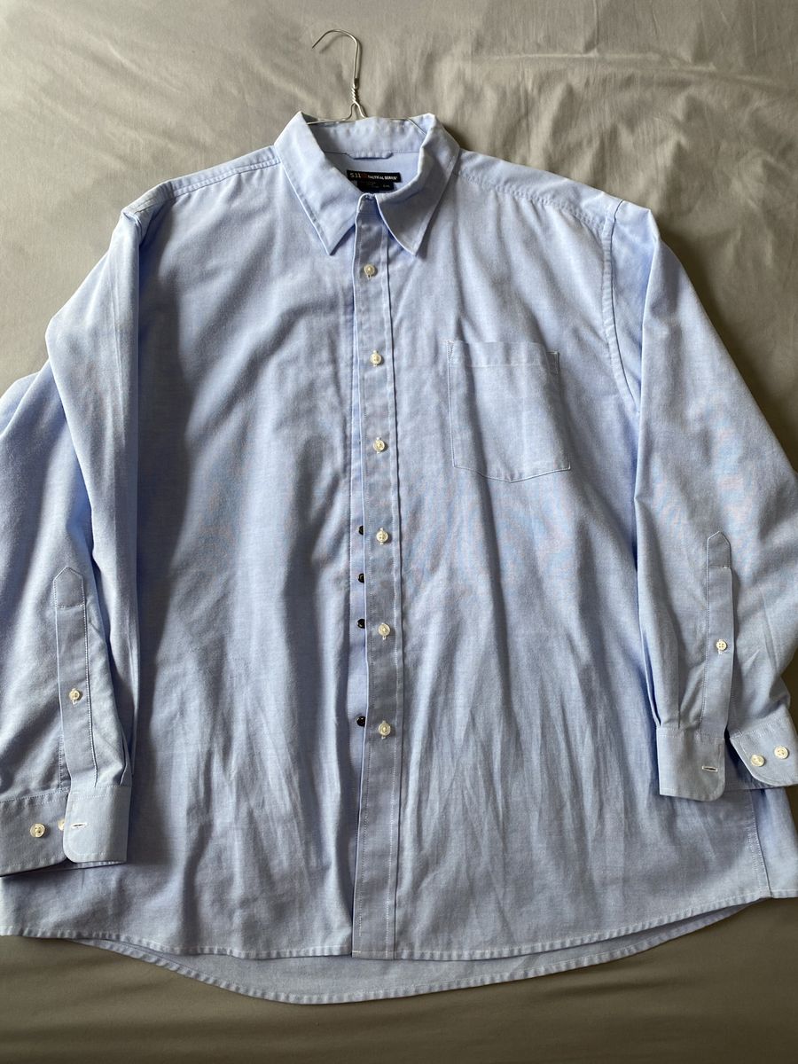 5.11 Tactical 2X Men’s Oxford Dress Shirt LS (blue)