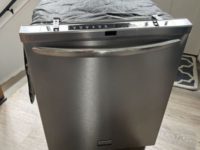 Frigidaire Gallery Stainless Steel Dishwasher with Plug - Broken, For Parts/Repair