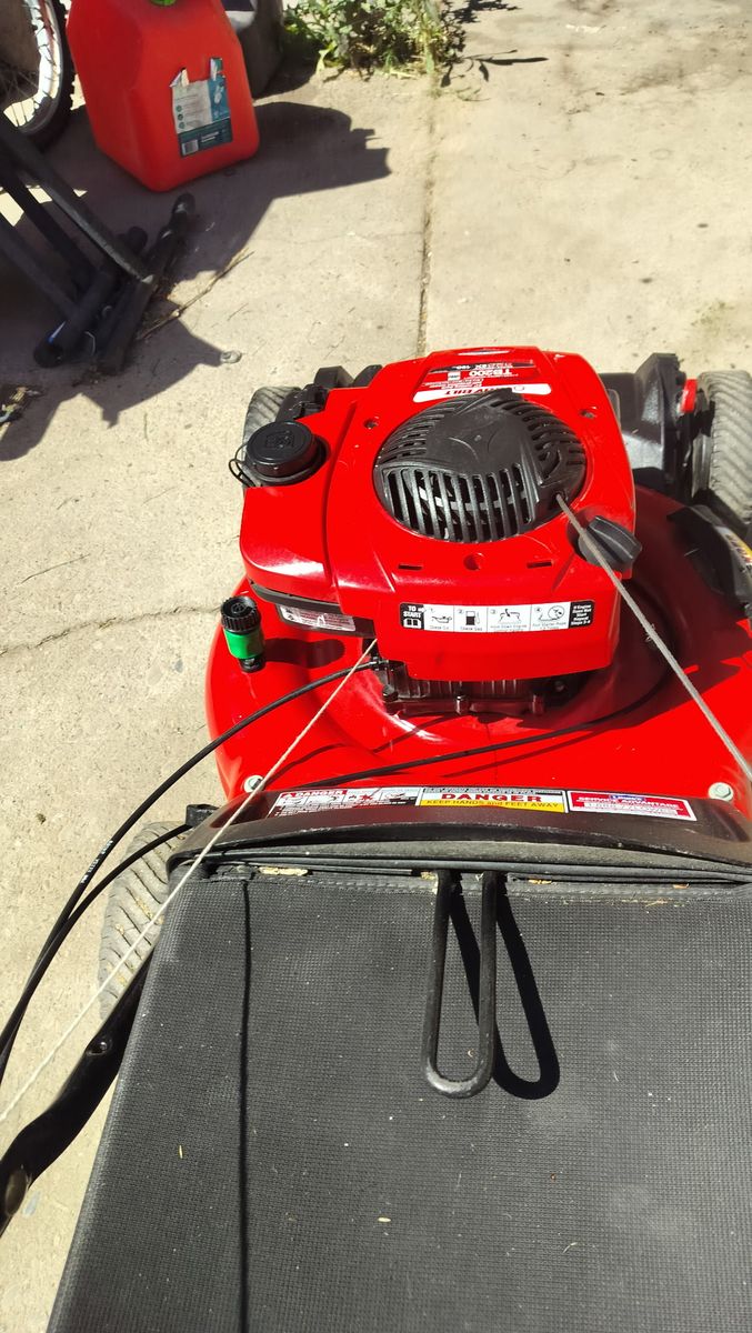 Troy Bilt 2014 self propelled lawnmower