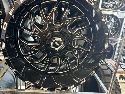 Tis Off-Road Gloss black 20x10. Brand new set of 4 wheels.