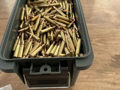$0.38 - .223/5.56 Ammunition 55 Grain FMJ