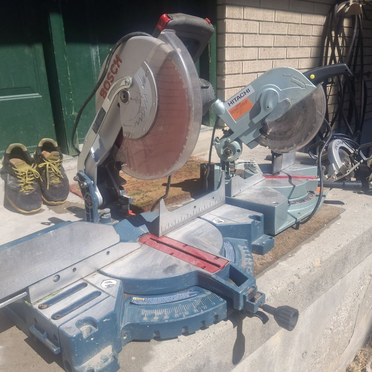 Hitachi C10FC Miter Saw $350  Bosch Miter Saw $350 SKILSAWS $125 EA 801 502 3235 TEXT ONLY NO CALLS NO VOICE