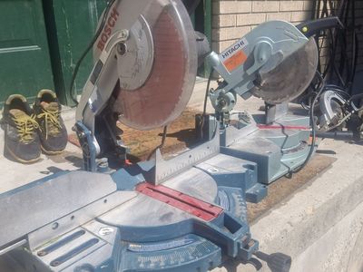 Hitachi C10FC Miter Saw $350 Bosch Miter Saw $350 SKILSAWS $125 EA 801 502 3235 TEXT ONLY NO CALLS NO VOICE