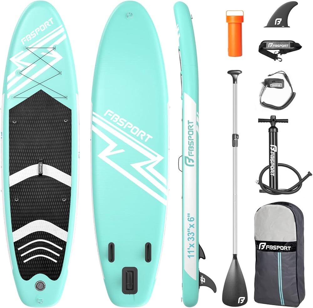 Fbsport Inflatable Stand Up Paddle Board + rechargeable pump