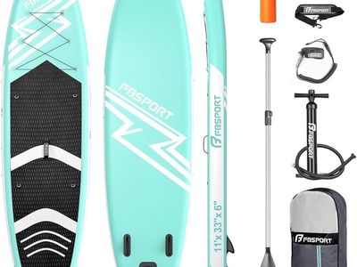 Fbsport Inflatable Stand Up Paddle Board + rechargeable pump