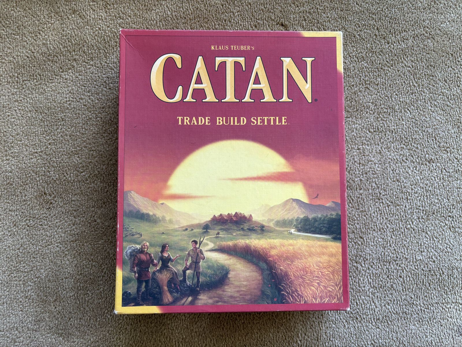 COMPLETE 2015 Catan Board Game