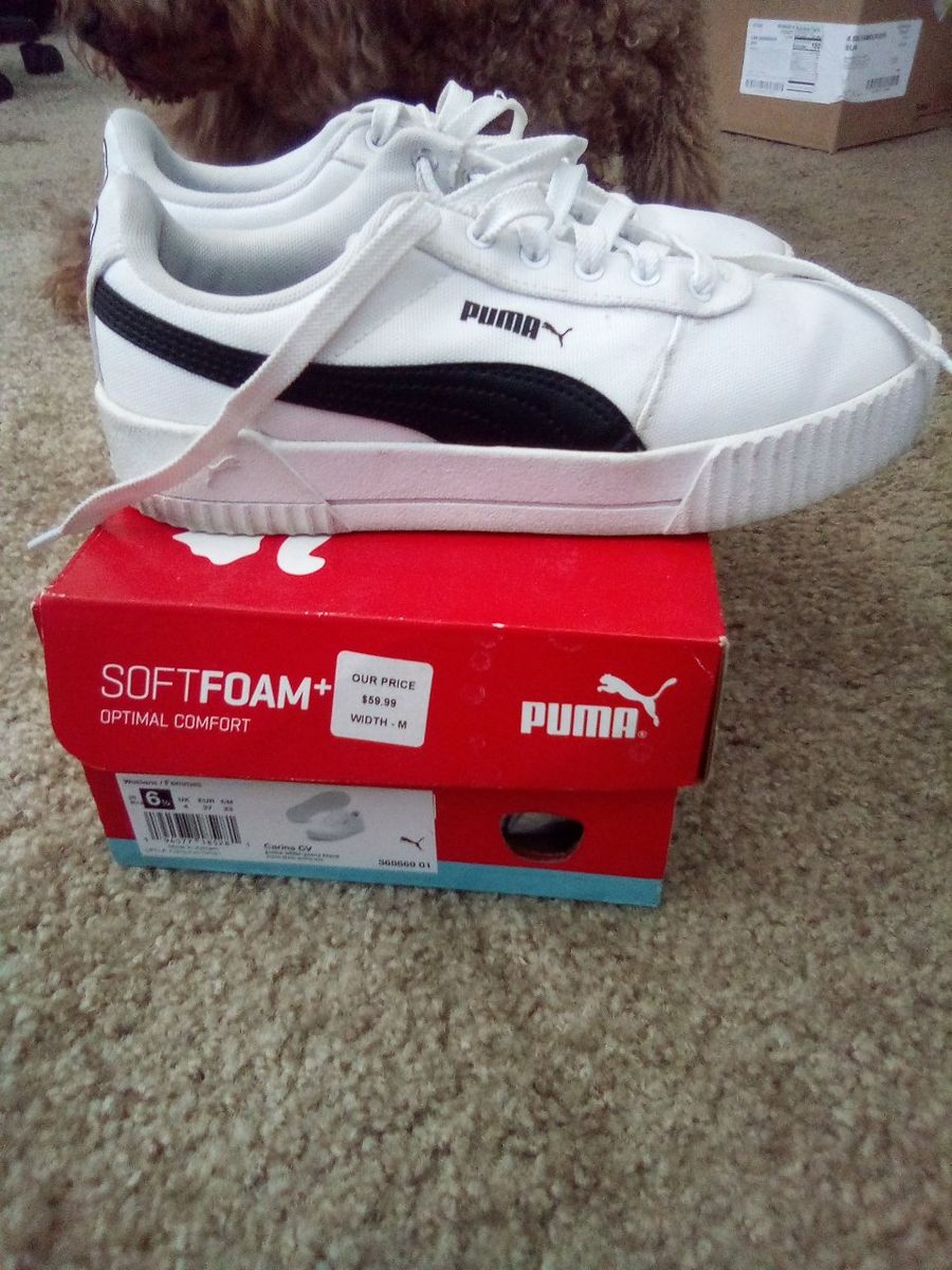 pumas girls shoes size 6