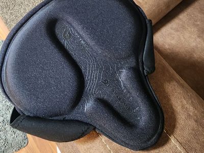 Bell Memory Foam Cruiser Bicycle Seat Pad, Black,