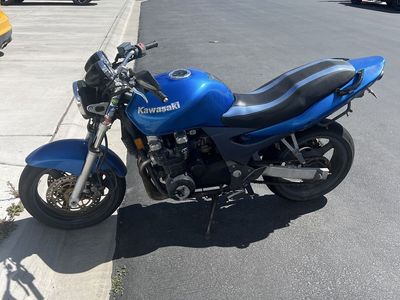 2000 Kawasaki ZR7 Blue Motorcycle - Runs, Rides, Fresh Brakes, Clean Title