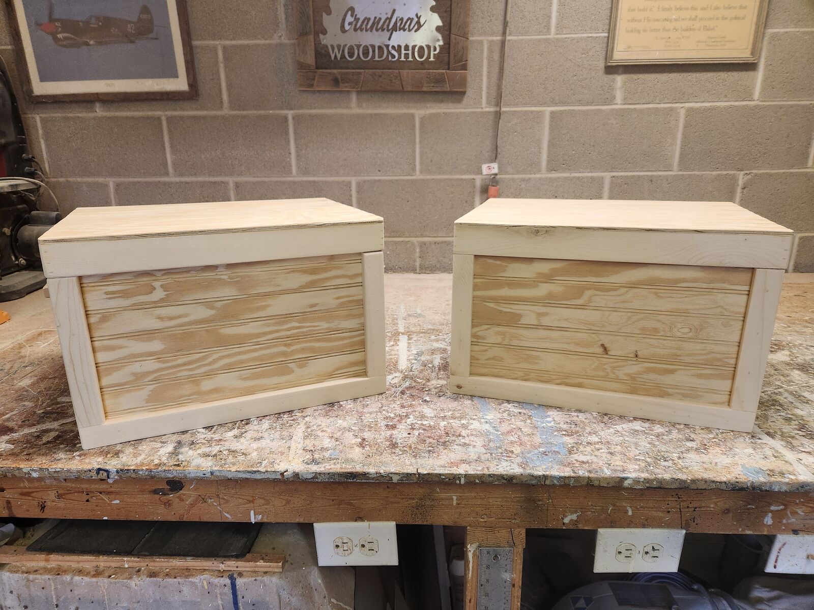 Wooden Storage Boxes