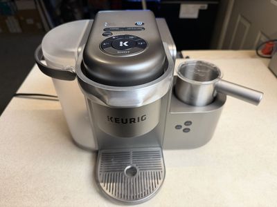 Keurig - K-Cafe Special Edition Single Serve K-Cup Pod Coffee Maker with Milk Frother - Nickel