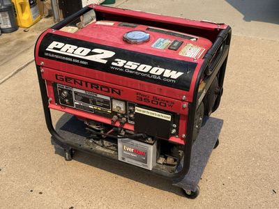 3500 watt generator, electric start