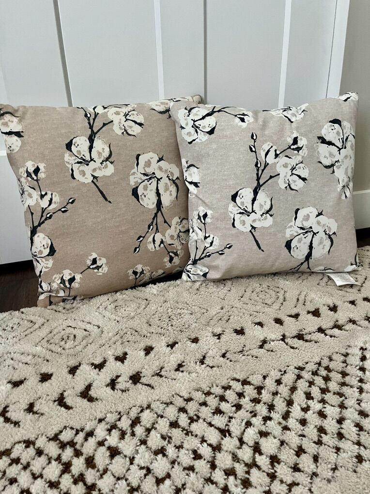 Floral Throw Pillows