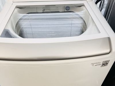 LG súper capacity washing machine