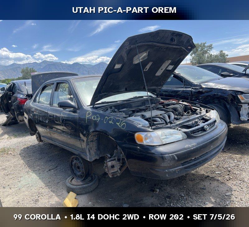 1999 Toyota Corolla Parts - UTPAP Orem