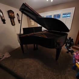 Hallet Davis Baby Grand Piano