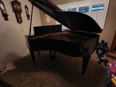 Hallet Davis Baby Grand Piano
