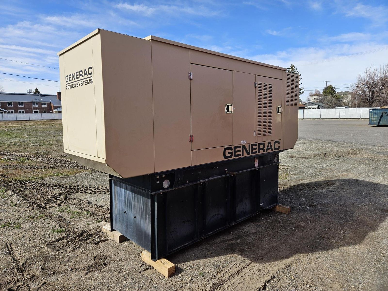 Generac Generator (2006 model, 480-volt, 60Hz, 100 gal/24hr fuel tank)