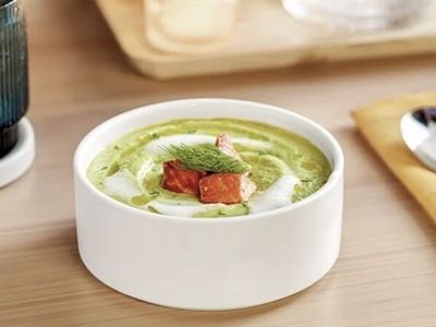 Bright White Raised Rim Porcelain Bowl 12 Pcs