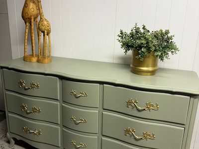Drexel Green Provincial Dresser