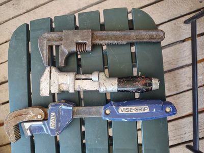 IRWIN Vise-Grip Pipe Wrenches - Set of 3 Assorted Sizes, Heavy Duty Plumbing Tools