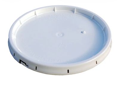 5-gallon White Plastic Bucket lid, 16 available