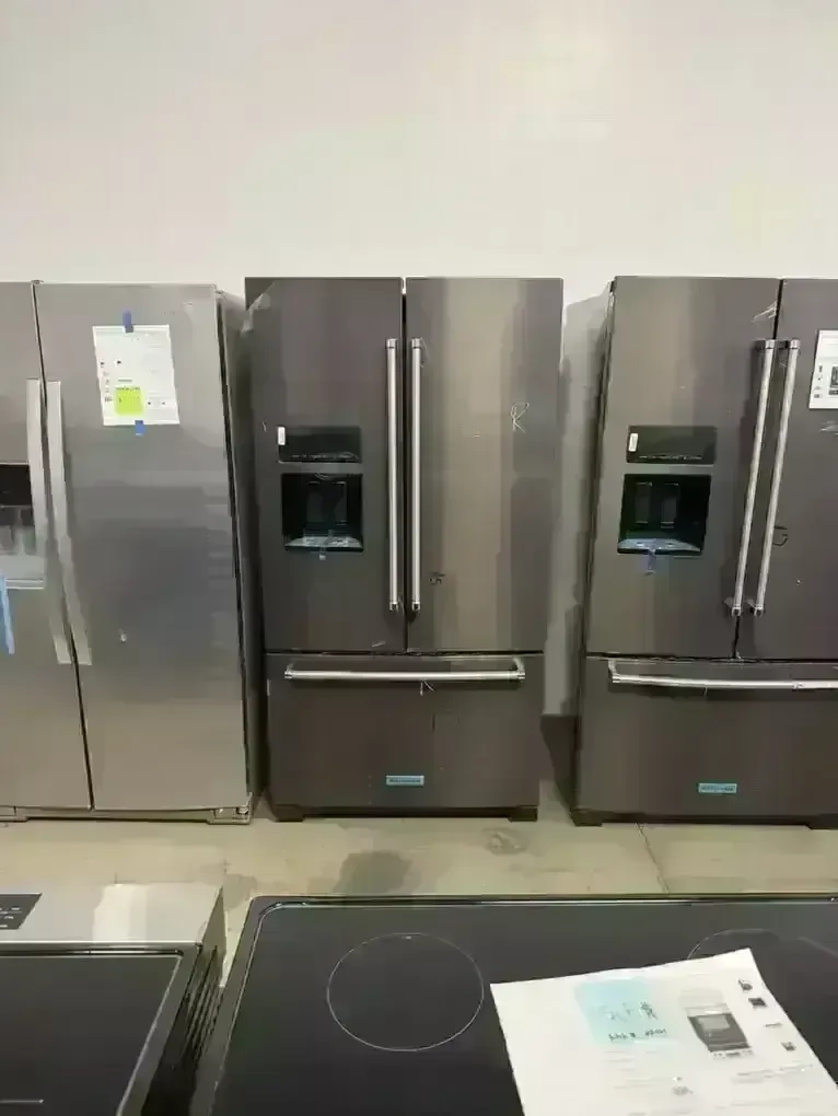 NEW KITCHENAID 27 C FT BLACK STAINLESS FRENCH DOOR