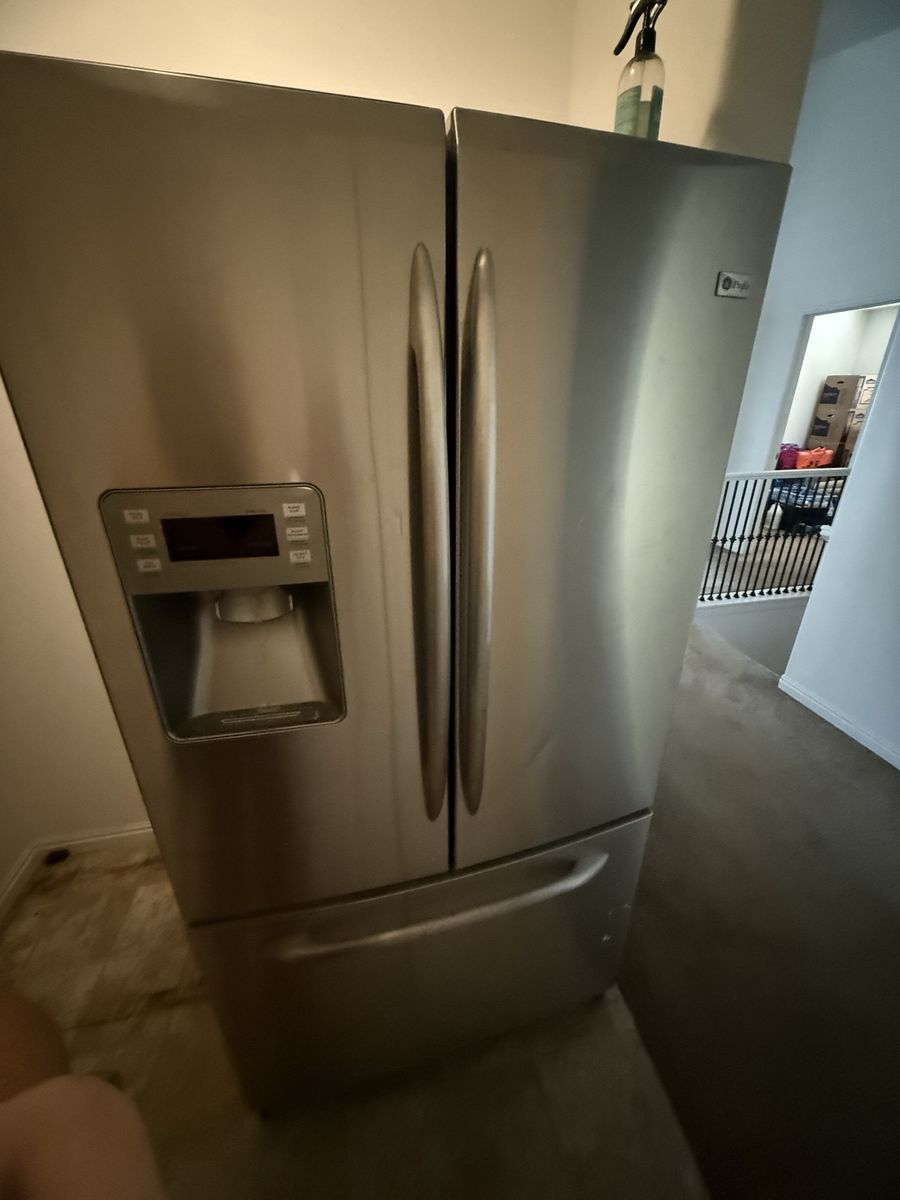GE Profile Stainless Steel French Door Refrigerator (PFSS6PKXASS) - For Parts or Repair